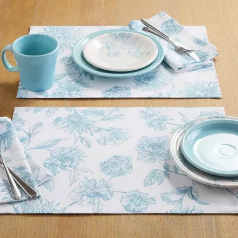 Fiesta Botanical Floral 4-pc. Placemat
