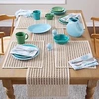 Fiesta Kai Macrame Table Runner