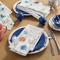 Fiesta Brezzy Floral 4-pc. Napkins