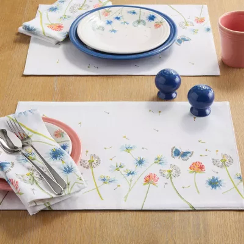 Fiesta Brezzy Floral 4-pc. Placemat
