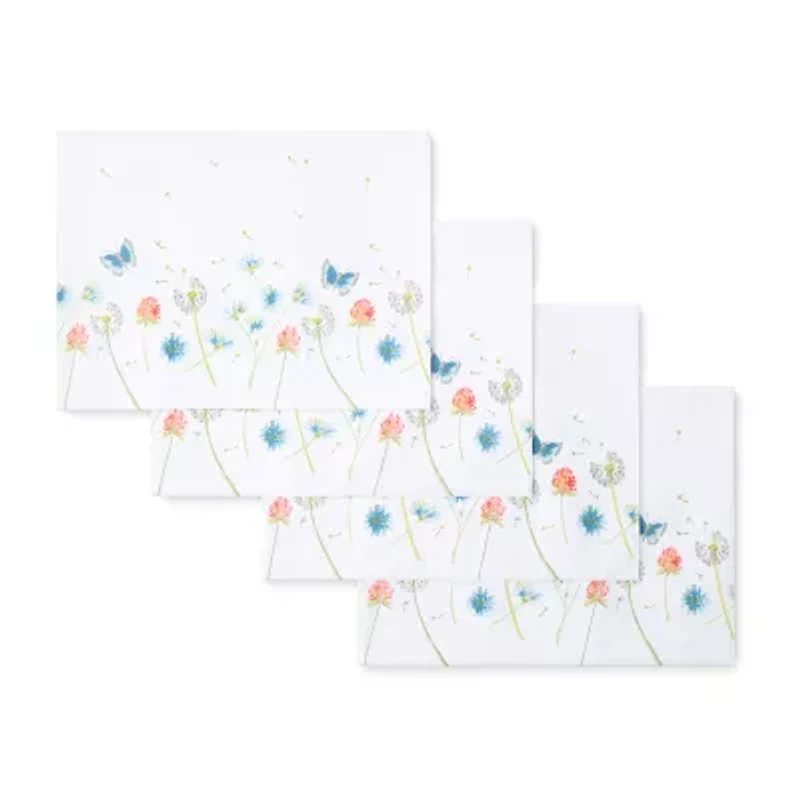 Fiesta Brezzy Floral 4-pc. Placemat