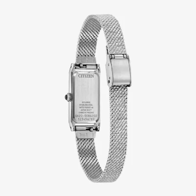 Citizen Womens Silver Tone Stainless Steel Bracelet Watch Eg7120-51a