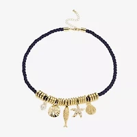 Bijoux Bar Womens 21 Inch Statement Necklace