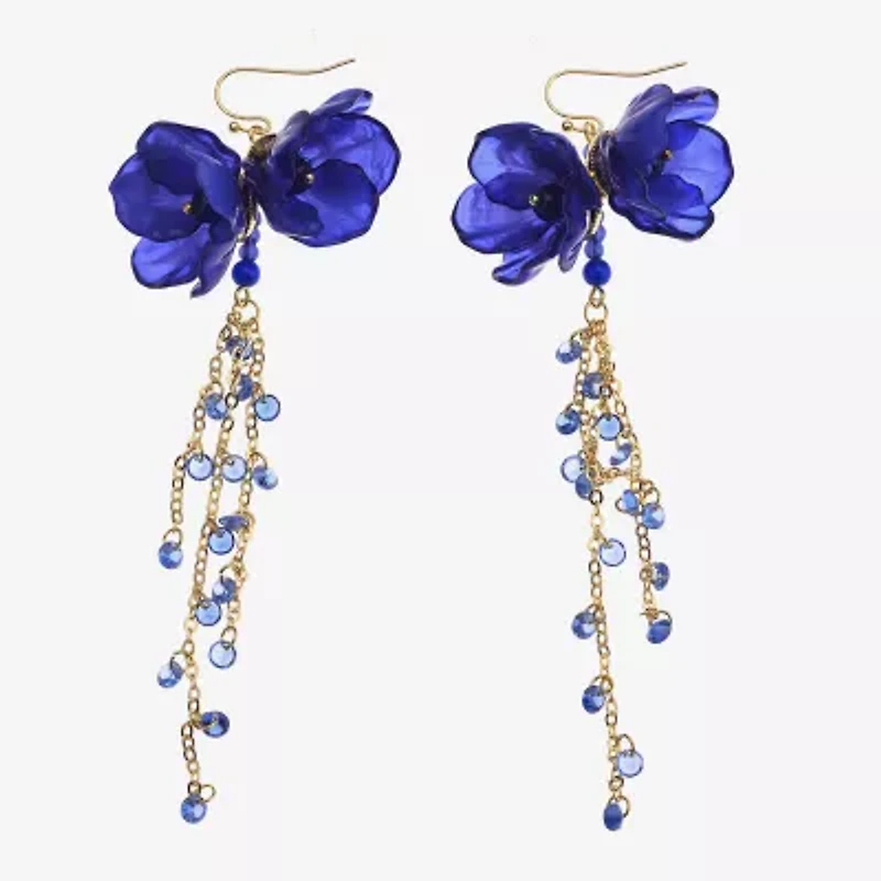 Bijoux Bar Womens Drop Earrings