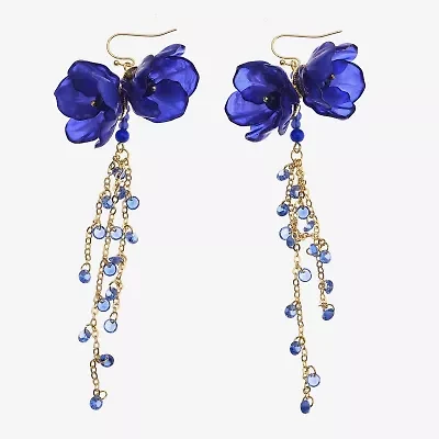 Bijoux Bar Womens Drop Earrings