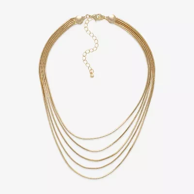Bold Elements Womens 18 Inch Snake Chain Necklace