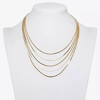 Bold Elements Womens 18 Inch Snake Chain Necklace