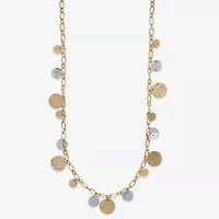 Bold Elements Womens 30 Inch Statement Necklace