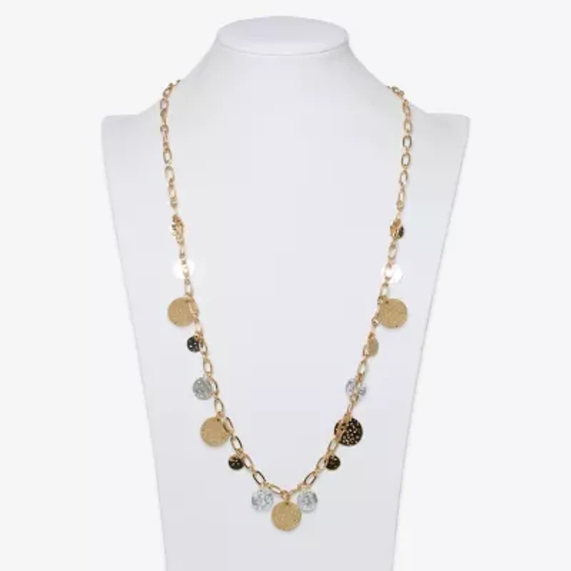 Bold Elements Womens 30 Inch Statement Necklace