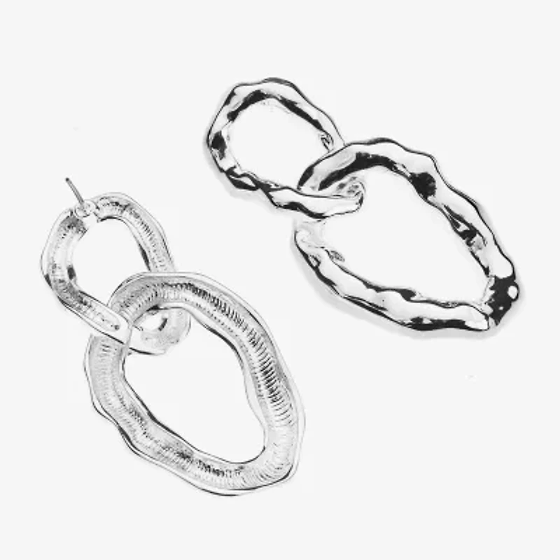 Bold Elements Womens Drop Earrings