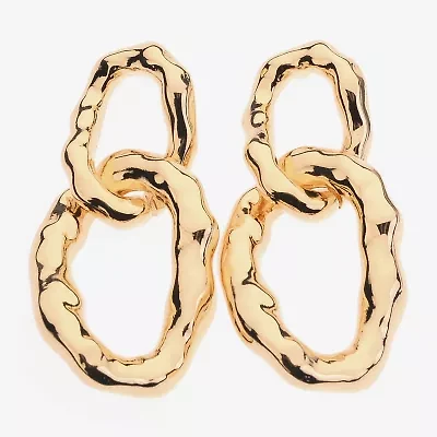 Bold Elements Womens Drop Earrings