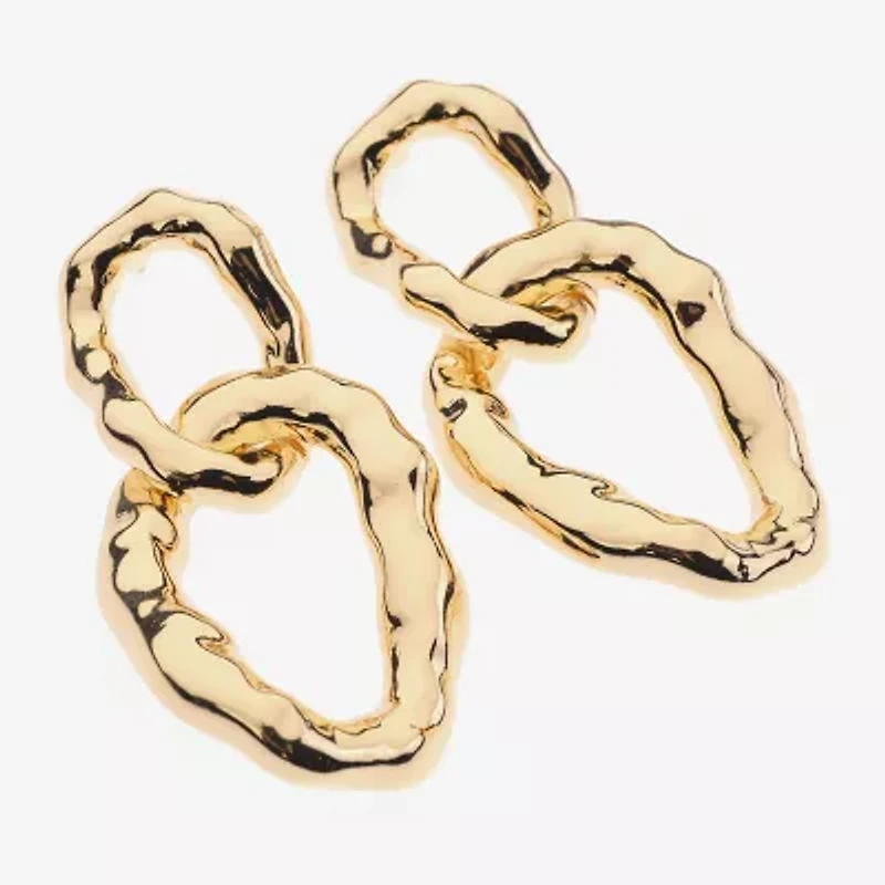 Bold Elements Womens Drop Earrings