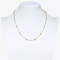 Mixit Freeform Womens 18 Inch Bead Chain Necklace