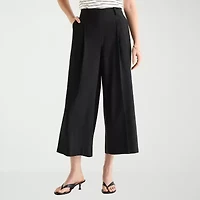 Worthington Tall Womens Cropped Everyday Pant