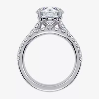 Signature By Modern Bride (H-I / Si1-Si2) Womens 2 CT. T.W. Lab Grown White Diamond 14K Gold Round Bridal Set