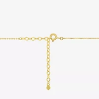 Gold Addiction Womens 10K Gold 16 Inch Cable Chain Necklace