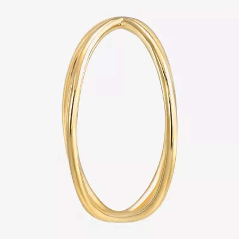 Gold Addiction Womens 10K Gold Crossover Band