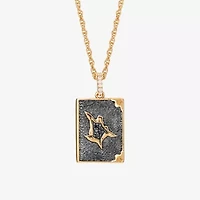 Harry Potter (F / Si2) Womens Diamond Accent Lab Grown Diamond 14K Gold Over Silver 18 Inch Pendant Necklace