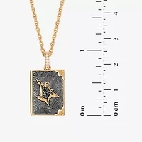 Harry Potter (F / Si2) Womens Diamond Accent Lab Grown Diamond 14K Gold Over Silver 18 Inch Pendant Necklace