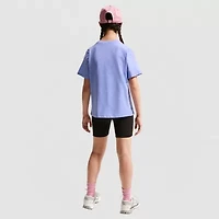 Nike Big Kid Girls Crew Neck Short Sleeve Regular Fit Graphic T-Shirt