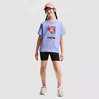 Nike Big Kid Girls Crew Neck Short Sleeve Regular Fit Graphic T-Shirt