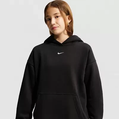 Nike Girls Long Sleeve Fleece Active Hoodie