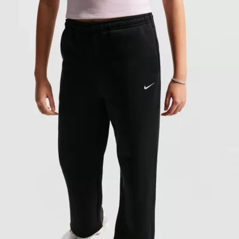 Nike Big Kid Girls Regular Fit Fleece Pull-On Pant
