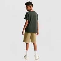 Nike Big Kid Unisex Crew Neck Short Sleeve Regular Fit Graphic T-Shirt