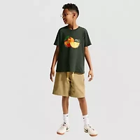 Nike Big Kid Unisex Crew Neck Short Sleeve Regular Fit Graphic T-Shirt