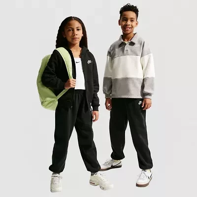 Nike Club Big Kid Unisex Regular Fit Fleece Pull-On Pant