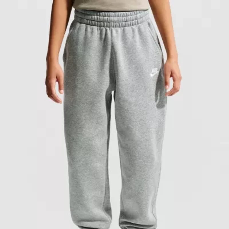 Nike Club Big Kid Unisex Regular Fit Fleece Pull-On Pant
