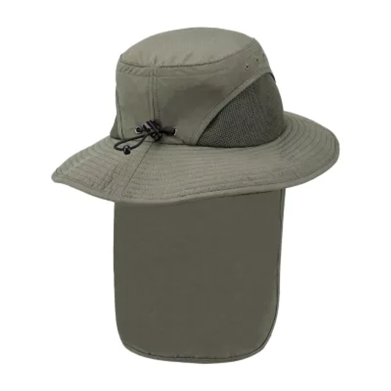Totes Neck Protector Mens Safari Hat
