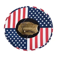 Totes Lifeguard Americana Straw Mens Safari Hat