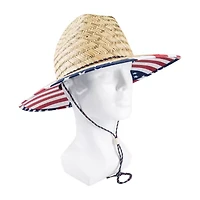 Totes Lifeguard Americana Straw Mens Safari Hat