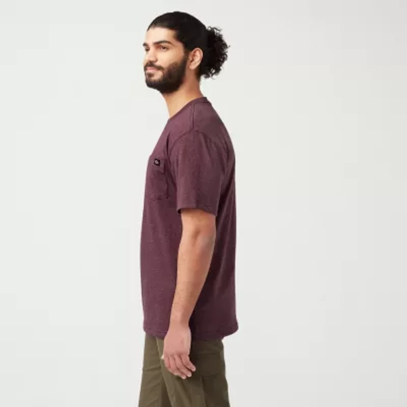 Dickies Heavyweight Heather Mens Crew Neck Short Sleeve T-Shirt