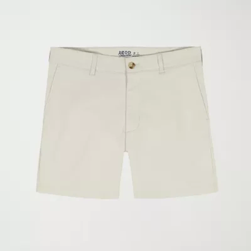 IZOD Saltwater Mens 7" Stretch Fabric Chino Short