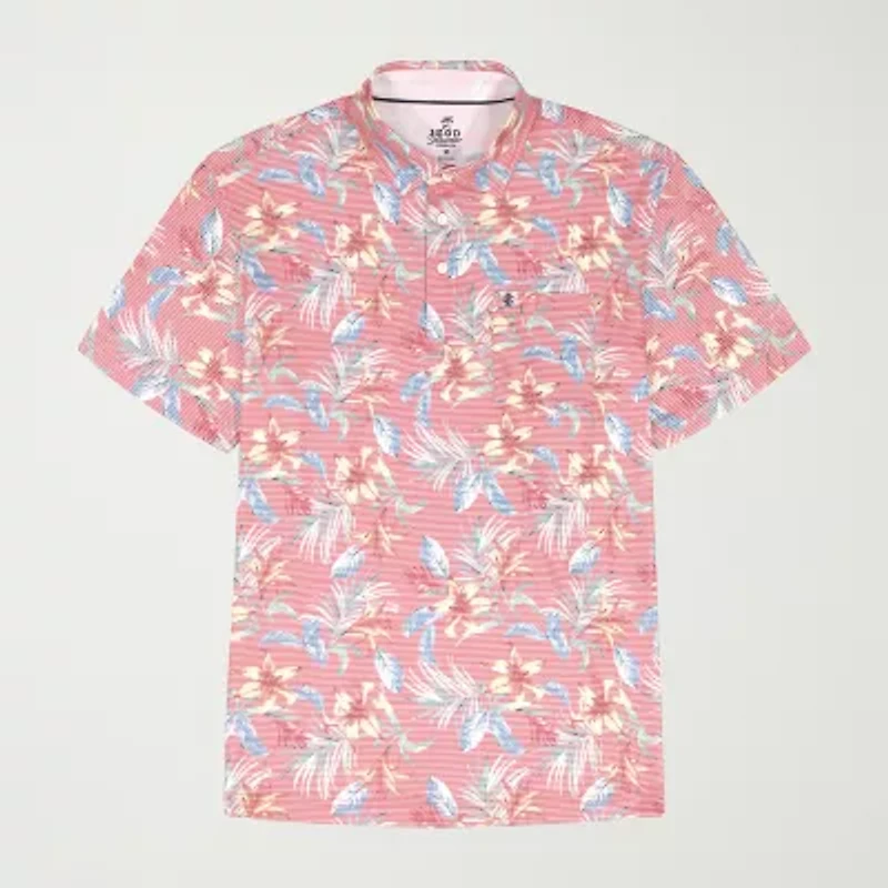 IZOD Sunshield Performance Big and Tall Mens Classic Fit Short Sleeve Polo Shirt