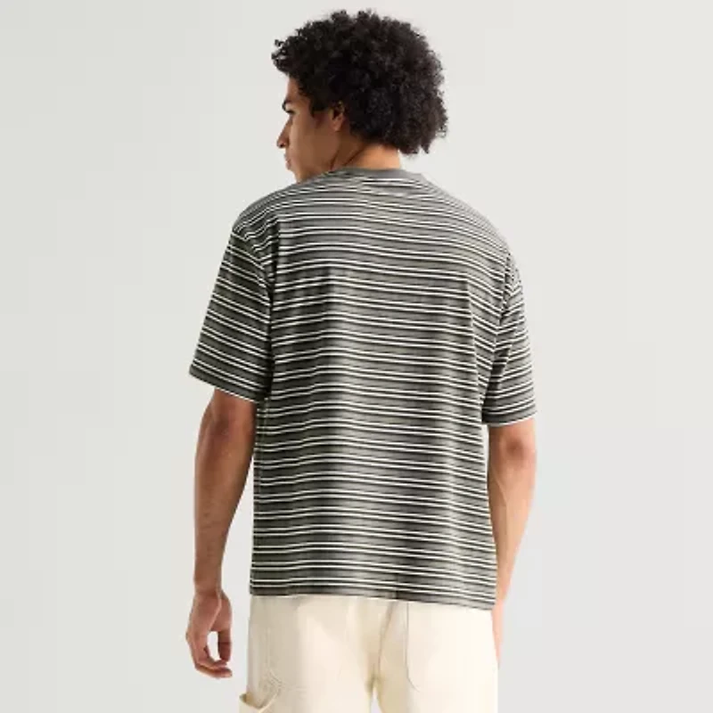 Arizona Mens Crew Neck Short Sleeve Big and Tall T-Shirt