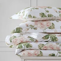 Martha Stewart Geranium Bloom 3-pc. Easy Care Duvet Cover Set