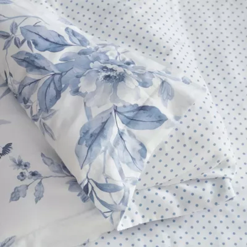 Martha Stewart Songbird Easy Care Duvet Cover Set