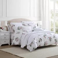 Martha Stewart Tea Rose Easy Care Duvet Cover Set