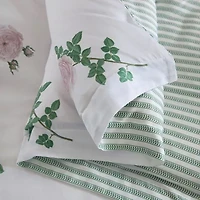 Martha Stewart Tea Rose Easy Care Duvet Cover Set