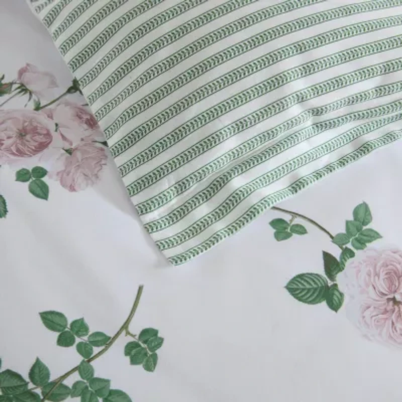 Martha Stewart Tea Rose Easy Care Comforter Set