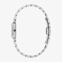 Bulova Womens Silver Tone Stainless Steel Bracelet Watch 96r256