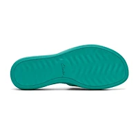Clarks Cloudsteppers Womens Drift Twist Wedge Sandals