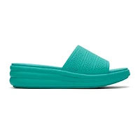 Clarks Cloudsteppers Womens Drift Twist Wedge Sandals