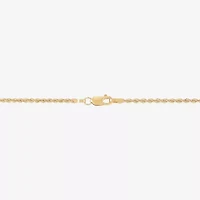 Womens 10K Gold Bar 18 Inch Pendant Necklace