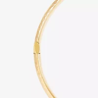Womens 14K Gold Bangle Bracelet