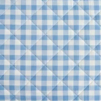 Martha Stewart Olivia Gingham Easy Care Quilt Set