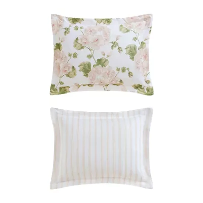 Martha Stewart Geranium Bloom Easy Care Comforter Set